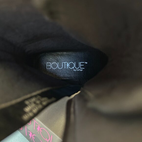 WOMEN'S BLACK/LEOPARD BOUTIQUE by CORKY"S BOOTS - Picture 7 of 11